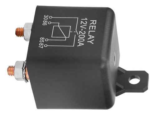 Aislador De Batería Relé 12v 4-pin Interruptor De Encendido