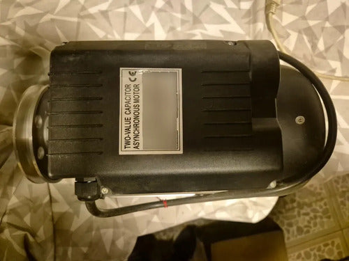 Motor Para Compresor Indura 3hp 220v Negro Monofásica