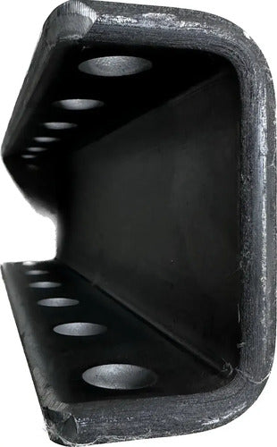 Canal (regleta) Para Ajuste De Mano De Acople Regulable Negro