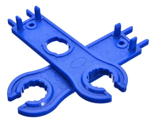 Set 2 Llaves Para Conector Solar Mc4 Azul Azul