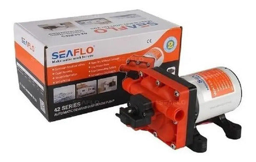 Bomba De Presurización De Agua Seaflo 12 V 3.0 Gpm 55 Psi 11.3 L/min Viene Con Filtro