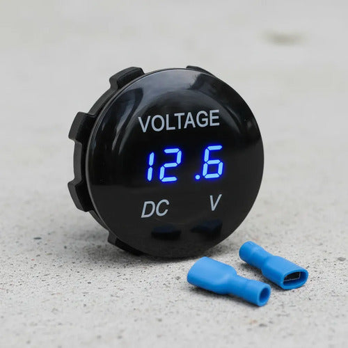 Voltimetro Digital Universal Empotrado 12v-24v Autos Camión