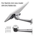 Soporte De Pared 360° Acero Inoxidable Para Starlink Mini Montaje Interior Exterior Ajustable Universal