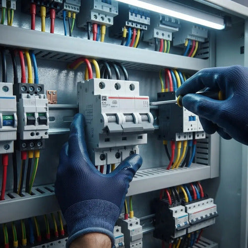 Interruptor Automático Trifásico Abb Wmn3c16 C16 415v 50hz