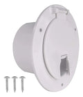 Escotilla Pasacables Rv Autocaravana Tapa 5 Pulgadas Blanca
