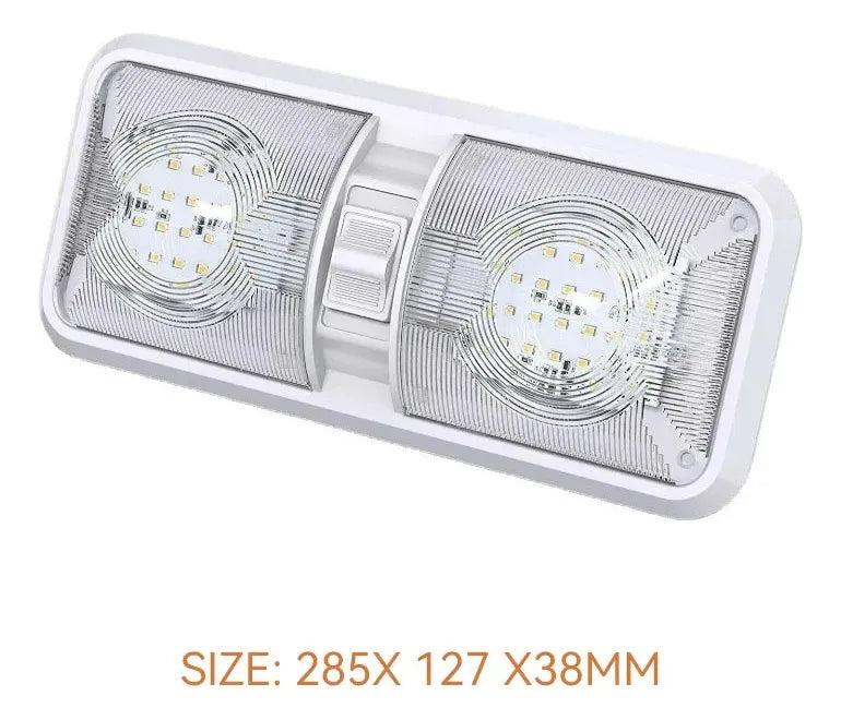 Lampara Techo Led Rv Autocaravana Luz Interior 12v 24v