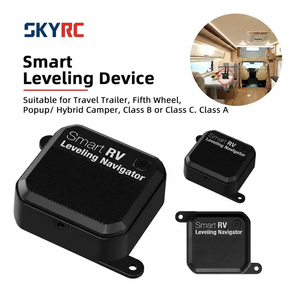Navegador Nivelación Inteligente Skyrc Rv Bluetooth